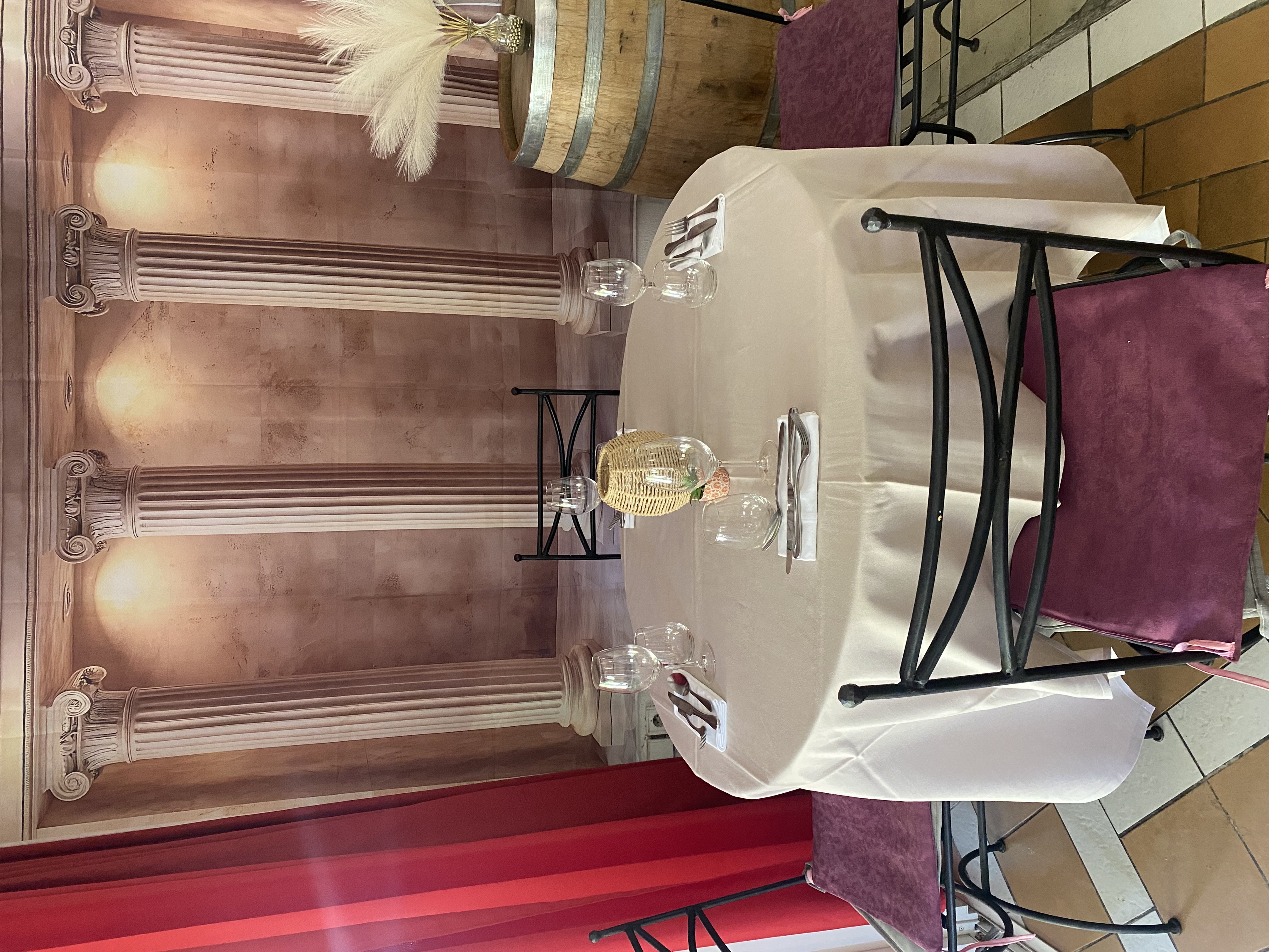 Intérieur du restaurant